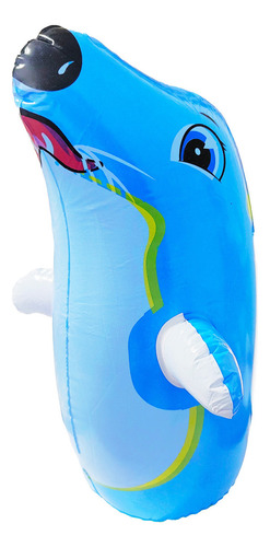 Puching Inflable Infantil Porfiado Foca Juguete Niños Color Multicolor