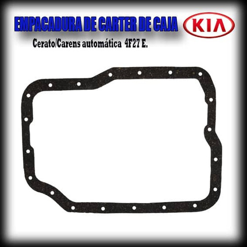 Empacadura Carter Caja Ford Focus/laser Automática 4f27 E.