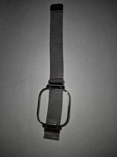 Correa De Metal + Funda Para Redmi Mi Watch 4 /3 Plateado Plateado 39.6 Cm