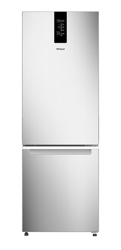 Refrigerador Bottom Mount 13 P³ Xpert Energy Saver Acero Ino Gris Acero