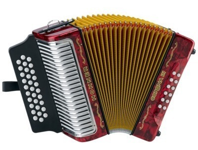 Imagen 2 de 7 de Acordeon Hohner Corona Iii Adg Nuevos Original