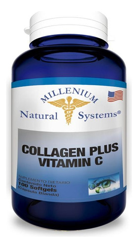 Colageno Plus Vitamina C X100 Softgels - L a $54900