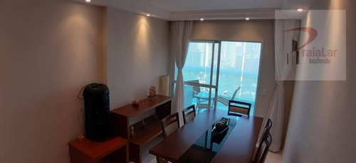 Apartamento 3 Dormitórios 1 Suíte, Terraço Gourmet, Vista Mar, 2 Vagas, Lazer Completo, Aceita Financiamento, 120 M² - Canto Do Forte - Praia Grande - Ap2269