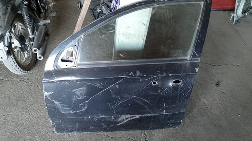 Puerta Delantera Lh Aveo (con Golpe) Delantera Izquierdo Negro (Usado)