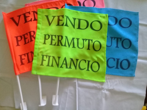 Banderines Y Banderas Para Autos Personalizados 