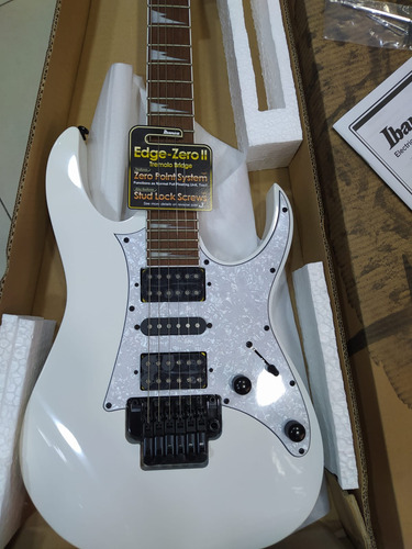 Ibanez Rg350 Wh Blanca (h-s-h), Guitarra Con Floid Rose