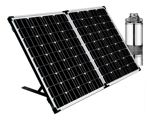 Kit Electrobomba Sumergible 24v 120w Y Panel Solar Fema