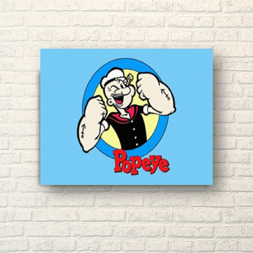 Cuadro Decorativo Moderno - Pintura Popeye