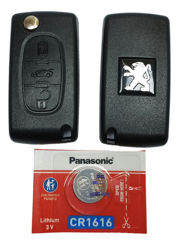 Carcasa Llave Control Peugeot Partner Maxi Ceo523 3b Pila Lo