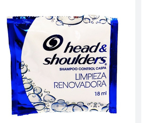 Shampoo Head Shoulders Bulto 25 Tiras De 12 Unidades 180ml 