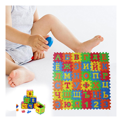 36x Alfombrilla De Juego De Suelo De Espuma Eva Mini