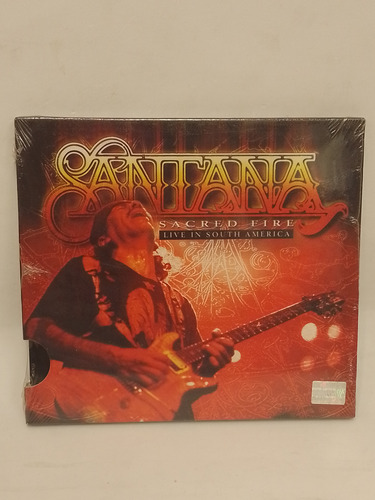 Santana Sacred Life Live In South America Cd Nuevo 