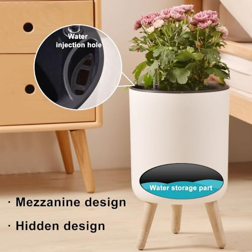 Maceta Para Flores De Plantas De Cerámica Mexicana Con Azule