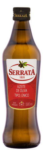 Azeite de Oliva Tipo Único Português Serrata Vidro 500ml