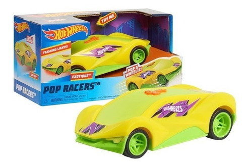 Hot Wheels Auto Carros Con Luces Sonidos 25cm Exotique