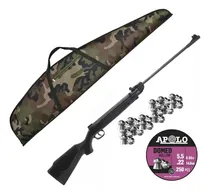 Comprar Rifle Aire Comprimido 5.5 B2-4p Swat + Funda + Balines Apolo