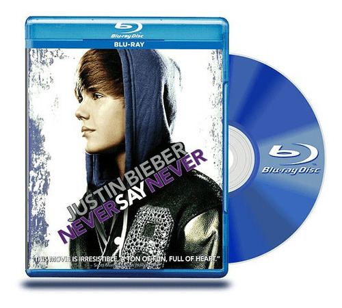 Blu Ray Justin Bieber : Never Say Never