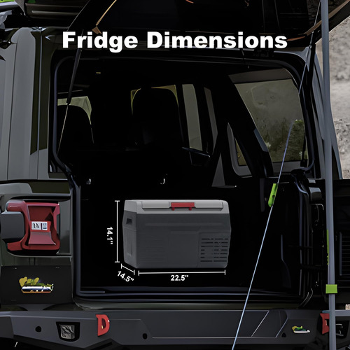 Refrigerador/congelador Portátil De Coche De 12 Voltios, Ref