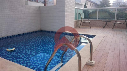 Imagem 7 de 29 de Apartamento Com 1 Dormitório À Venda, 54 M² Por R$ 288.000,00 - Canto Do Forte - Praia Grande/sp - Ap3302