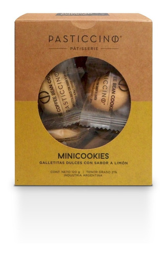 Imagen 1 de 2 de Minicookies Sabor Limón X35 Unidades