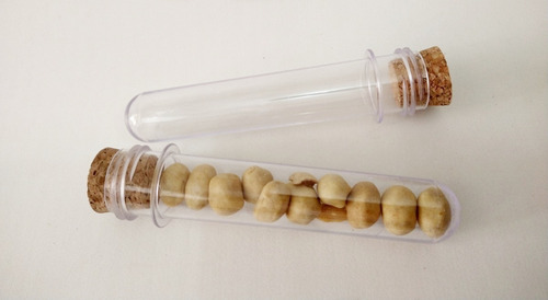 Tubete Acrílico 13cm Com Tampa Rolha - Didartsml Festas