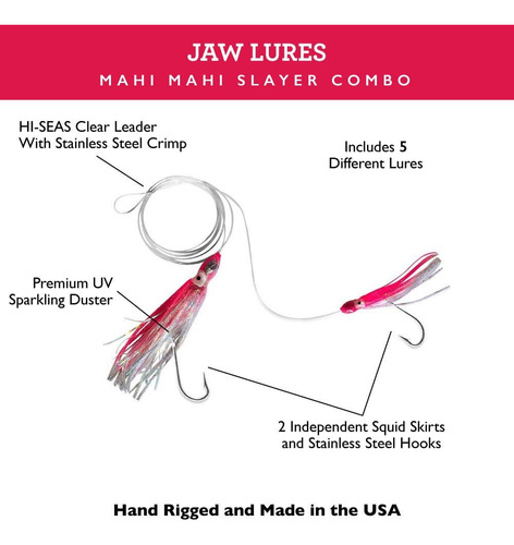 Jawlures - Señuelos Oficiales De Pesca En Alta Mar Diseñado 