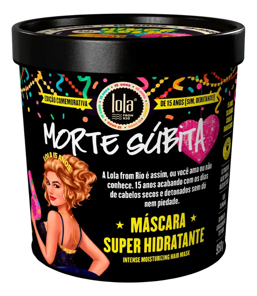 LOLA COSMÉTICOS Morte Súbita Máscara capilar Hidratação 950g
