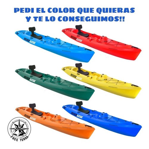 Kayak Para 1 Persona Rocker Twin Pesca Recreacion°