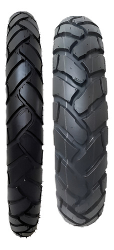 Pneu 90/90-19 + 120/90-17 Bunker Adapt Ira, C/c