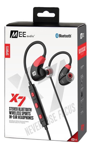 Fone De Ouvido Mee Audio X7 Stereo Bluetooth In-ear Vermelho