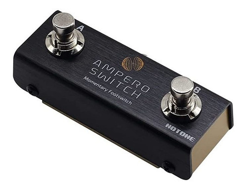 Controlador De Pedal Momentáneo Hotone Ampero Switch De 2 Ví Color Negro