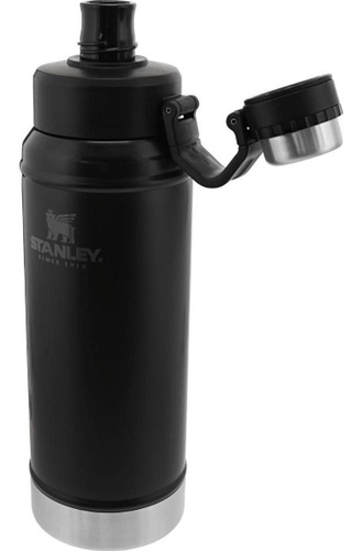 Botella Para Liquido 1 Litro Negra 2020 Stanley