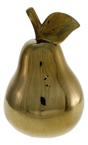 Figura Decorativa Dolomita Pera Golden