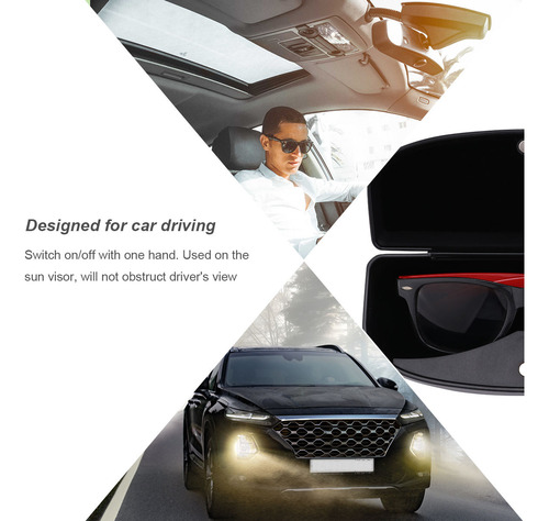 Estuche Para Gafas De Coche, Estilo Simple, Para Gafas De So