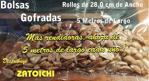 Imagen 2 de 9 de Pack De Repuesto 2 Rollos De Bolsas Gofradas Turbo Original
