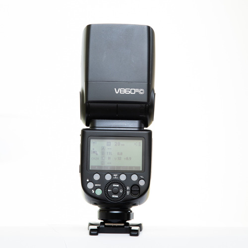 Flash Godox V860iii-c Ttl Con 2 Baterias Litio Para Canon