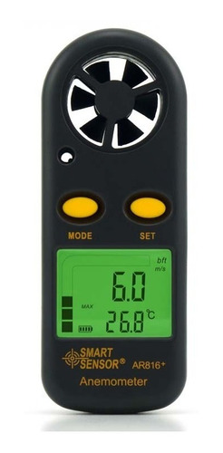 Anemómetro Medidor De Viento Aire Digital Y Escala Beaufort