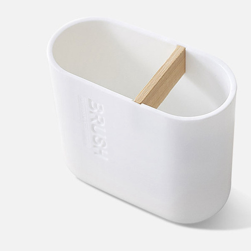 Set De Baño De Bambú, Soporte Para Inodoro, Vaso De Vidrio,