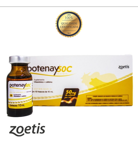 Suplemento Pote-nay 50c B12 Frasco 10 Ml
