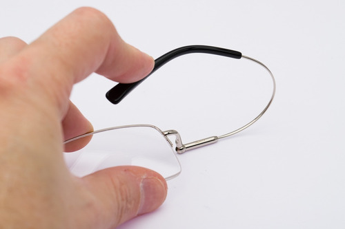 Imagem 10 de 10 de Armação Oculos Titânium Flexível Og 1739-c Leve Original