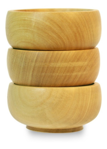 Cuencos Pequeños Madera X3 Peteriby