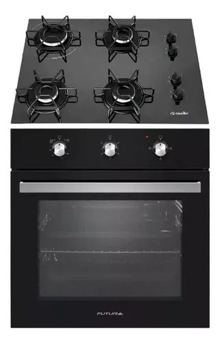 comprar Horno Empotrar Gas Combo Con Anafe A Gas En Negro