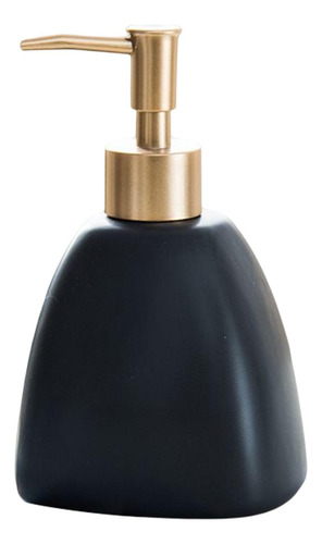 Dispensador De Jabón Líquido Botellas De 10cmx16cm Negro