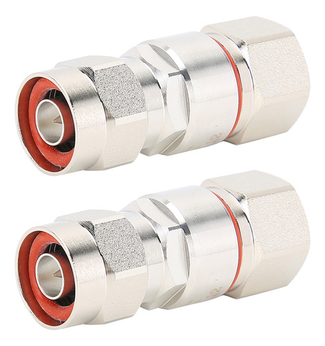 Conector Coaxial, 2 Piezas, Adaptador Rf De Enchufe N, Cable