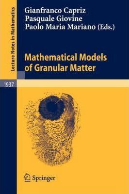 Mathematical Models Of Granular Matter - A. Barrat (paper...