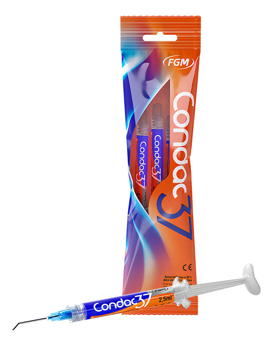 Kit Condicionador Ácido Fosfórico C/3 Un Condac 37% - Fgm