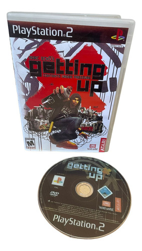 Getting Up Play 2 Com Capa E Poster Ps2