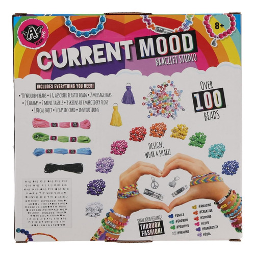 Kit De Manualidades De Estudio De Pulsera De Estado De Ánimo