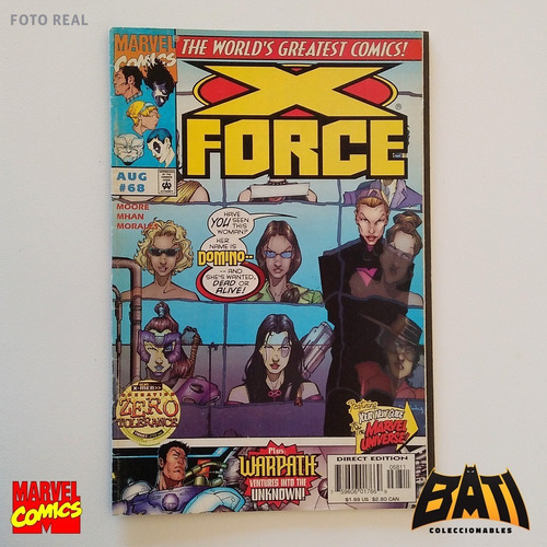 Lote 2 Comics X-force Y Troubleman - X Men Historietas