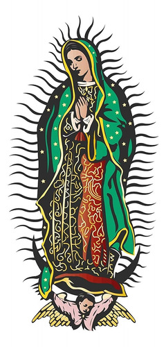 Our Lady Of Guadalupe Mexico - Adhesivo Para Automóvil, Pare